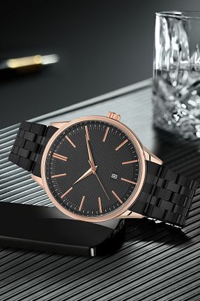 ساعت مچی مشکی مردانه 41-45 میلی متر DEEPWELL - کد 847648947