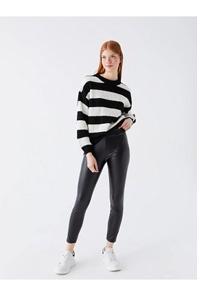 ساق شلواری سبز زنانه بافتنی LC Waikiki - کد 847633680