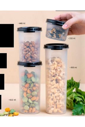 ظرف نگهداری مشکی Tupperware - کد 283430221