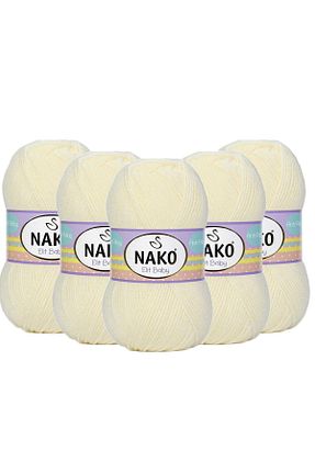 نخ بافندگی بژ Nako - کد 847682971