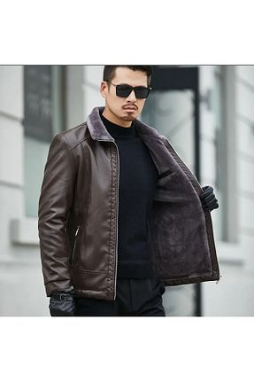 کاپشن قهوه ای مردانه رگولار NYC GİYİM TEKSTİL - کد 847619666