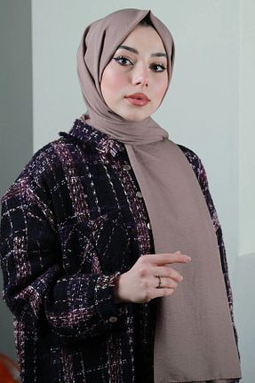 شال طوسی زنانه جاز Organic Scarfs - کد 842653914