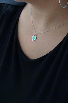 گردنبند نقره زرد زنانه 925 عیار birtekbana - کد 847777707