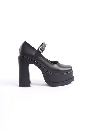 کفش پاشنه بلند کلاسیک مشکی زنانه چرم مصنوعی Shoesers - کد 847784627