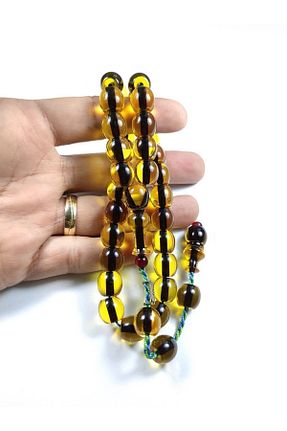 تسبیح زرد کهربا İskeçe Exclusive - کد 695193633