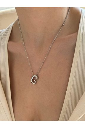 گردنبند جواهر زنانه برنجی takıtarzım - کد 847834903