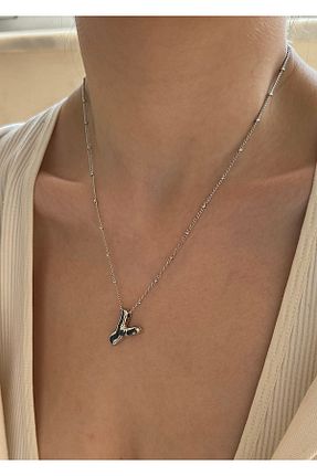 گردنبند جواهر زنانه برنجی takıtarzım - کد 847835687