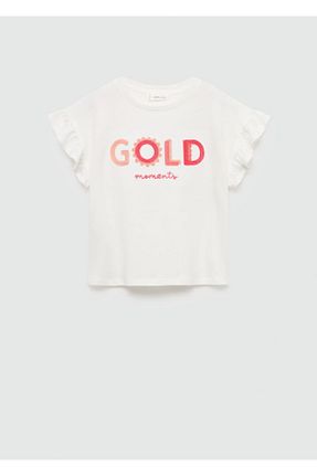 تیشرت سفید بچه گانه رگولار MANGO Kids - کد 826467508