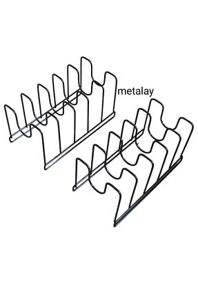 نظم دهنده کمد مشکی فلزی METALAY - کد 807818397