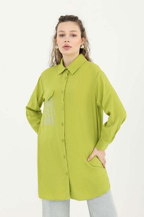 تونیک سبز زنانه بافتنی Puane - کد 847945853