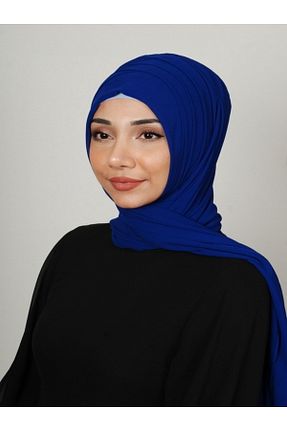 روسری سرمه ای کرپ Yasmin S