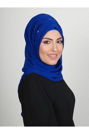روسری سرمه ای شیفون Yasmin S