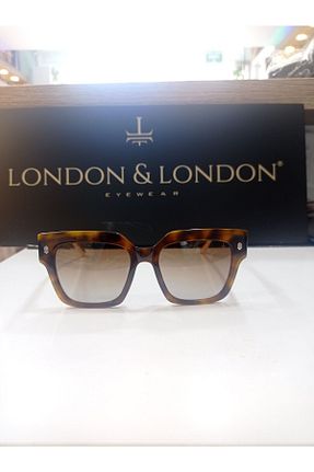 عینک آفتابی قهوه ای زنانه 51 LONDON&LONDON - کد 848125404
