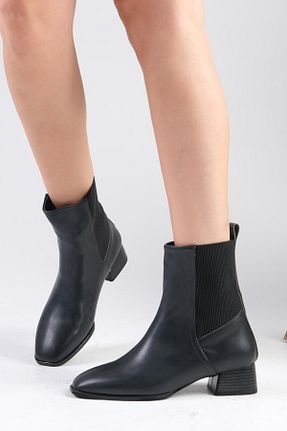 بوت / نیم بوت مشکی زنانه جیر Mio Gusto - کد 759514524
