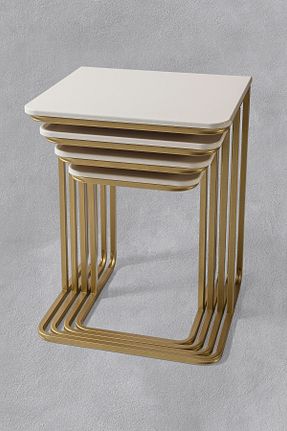 زیگون بژ MDF Veys Sehpa - کد 846983659