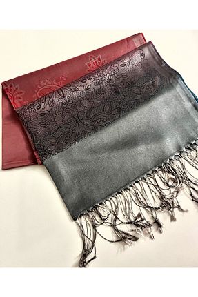 شال صورتی زنانه ابریشم Butik - کد 847483213