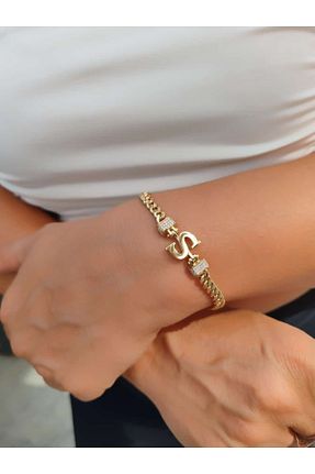 دستبند طلا زرد زنانه 14 عیار Berr Diamond - کد 848205263