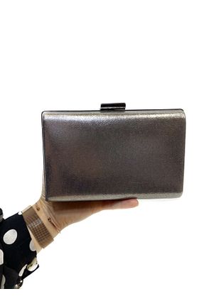 کیف مجلسی طلائی زنانه چرم مصنوعی Busrabags - کد 99118441