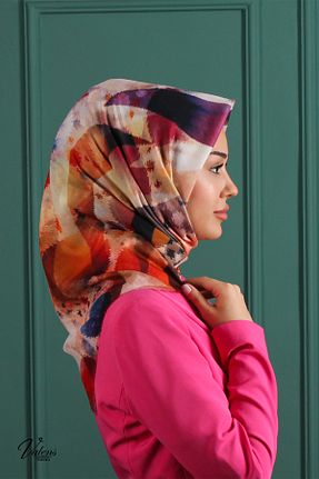 دستمال گردن رنگی زنانه مخلوط پلی استر ValensTREND - کد 799399049