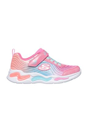 کفش پیاده روی صورتی بچه گانه Skechers - کد 847242955