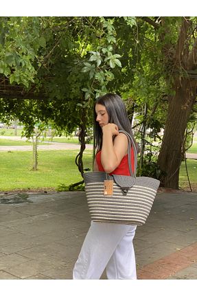 کیف دوشی طوسی زنانه Genel Markalar - کد 848256384