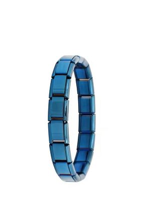 دستبند استیل (فولاد) سرمه ای زنانه استیل (فولاد) Sepetten Eve - کد 847907437