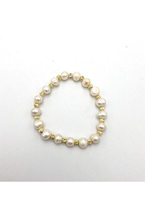 دستبند مروارید طلائی مروارید فرهنگی Bonito - کد 374774898
