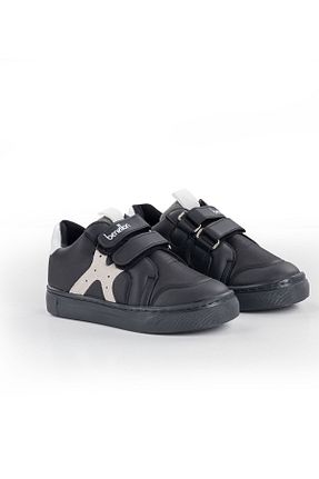 کفش اسنیکر مشکی بچه گانه چرم مصنوعی United Colors of Benetton - کد 847254684