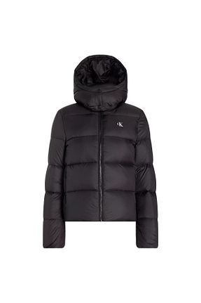 کاپشن مشکی زنانه رگولار Calvin Klein - کد 848117697