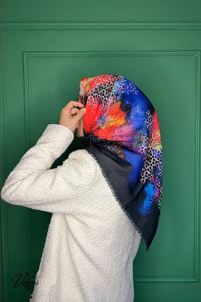 دستمال گردن رنگی زنانه مخلوط پلی استر ValensTREND - کد 799331283