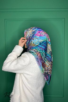 دستمال گردن رنگی زنانه مخلوط پلی استر ValensTREND - کد 799331360