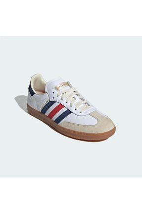 کفش اسنیکر سفید زنانه بند دار adidas - کد 848192397