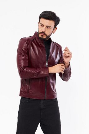 کاپشن زرشکی مردانه رگولار DERİNSS - کد 848185763