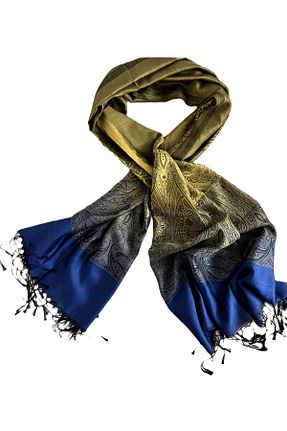 شال زرد زنانه ابریشم Butik - کد 847483706