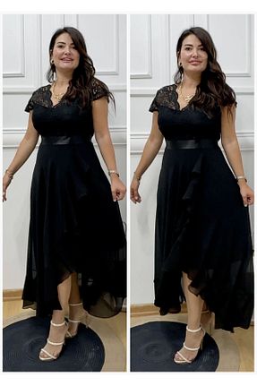 لباس مشکی زنانه بافت BUTİK MODA - کد 848184194