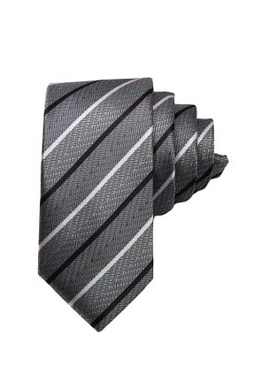 کراوات طوسی مردانه میکروفیبر Elegante Cravatte - کد 34435038
