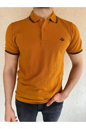 پولوشرت زرد مردانه پنبه ای Mesh - کد 825685962