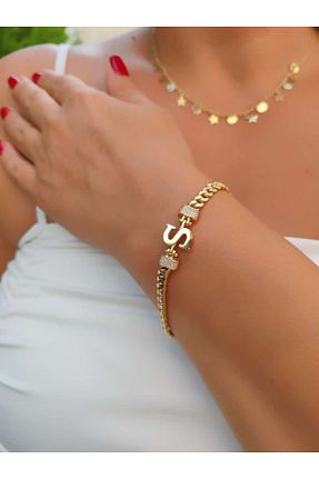 دستبند طلا زرد زنانه 14 عیار Berr Diamond - کد 848205263