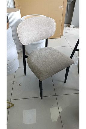 صندلی آشپزخانه مشکی فلزی voguetasarım - کد 848210659