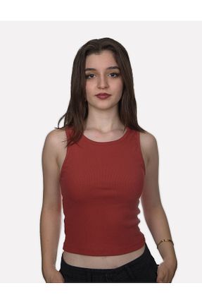 بادی نارنجی زنانه یقه دوچرخه Darkia - کد 848222749