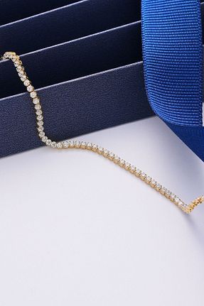 دستبند طلا زرد زنانه 14 عیار KILIÇOĞLU - کد 815416120