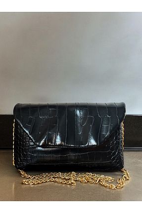 کیف دوشی مشکی زنانه چرم مصنوعی Goldies Bag - کد 836387021