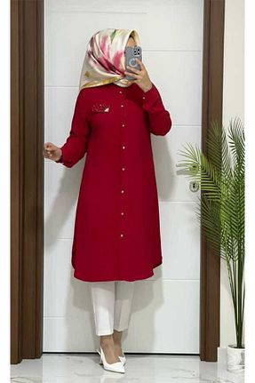 تونیک حجاب مشکی زنانه ویسکون MODA ALMİRA - کد 741784749