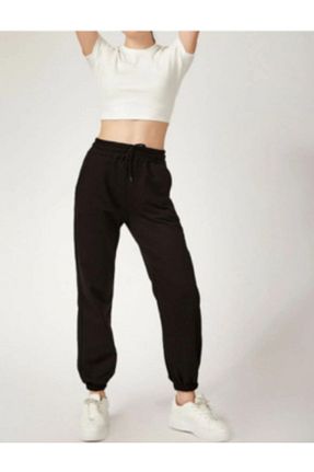 شلوار کرمگن مشکی زنانه رگولار Can Butik İmalat - کد 172489001