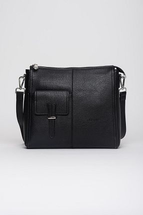 کیف دوشی مشکی زنانه چرم مصنوعی Jacquline - کد 843436020