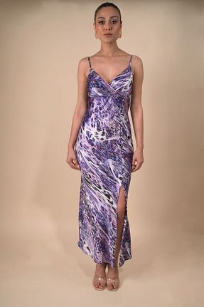 لباس بنفش زنانه بافتنی Shivi Fashion - کد 314652652