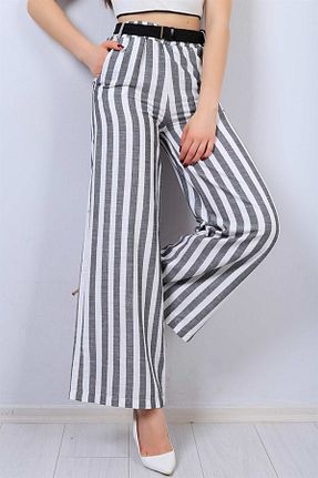 شلوار نباتی زنانه کتان TOCKA - کد 838728803