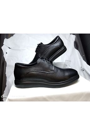 کفش کژوال مشکی مردانه چرم خالص AyakkabıdaMarka - کد 847814167
