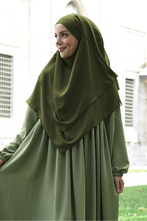 شال سبز زنانه شیفون Nowa Scarf - کد 757615363
