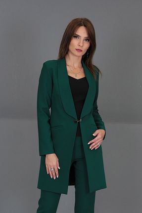 کت سبز زنانه Blazer ÖNDER ÖZSOY - کد 378989066